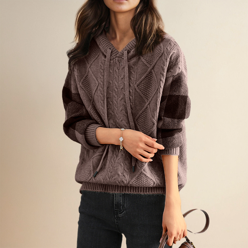 Aubrey™ - Stylish Velvet Sweater