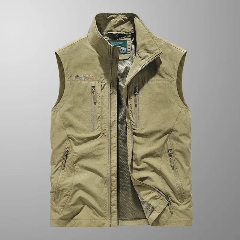 Bo™ | Breathable Cargo Bodywarmer with Multiple Pockets