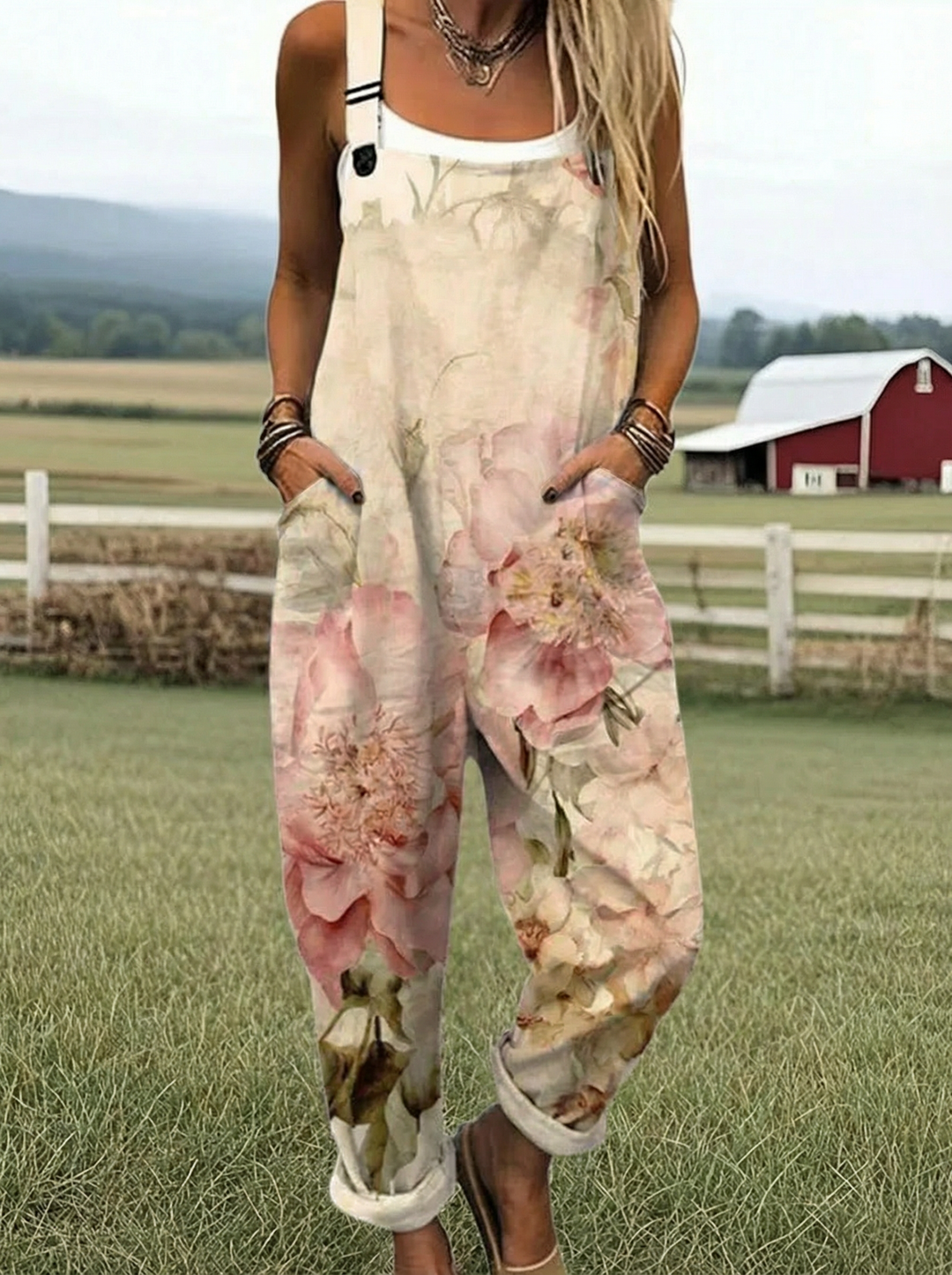 NP™ | Fashion Printed Overalls