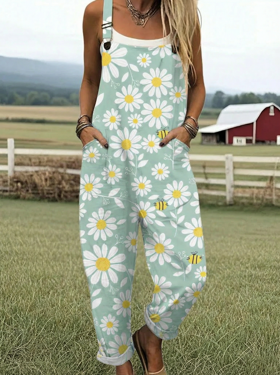 NP™ | Relaxed Fit Jumpsuit with Print
