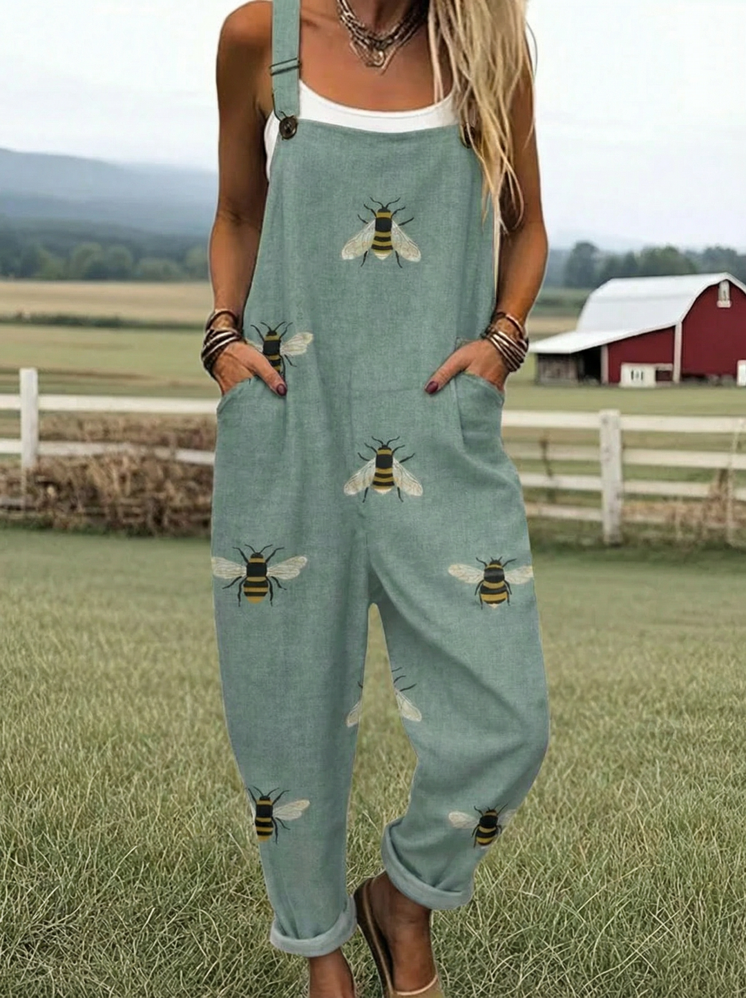 NP™ | Trendy Printed Overalls