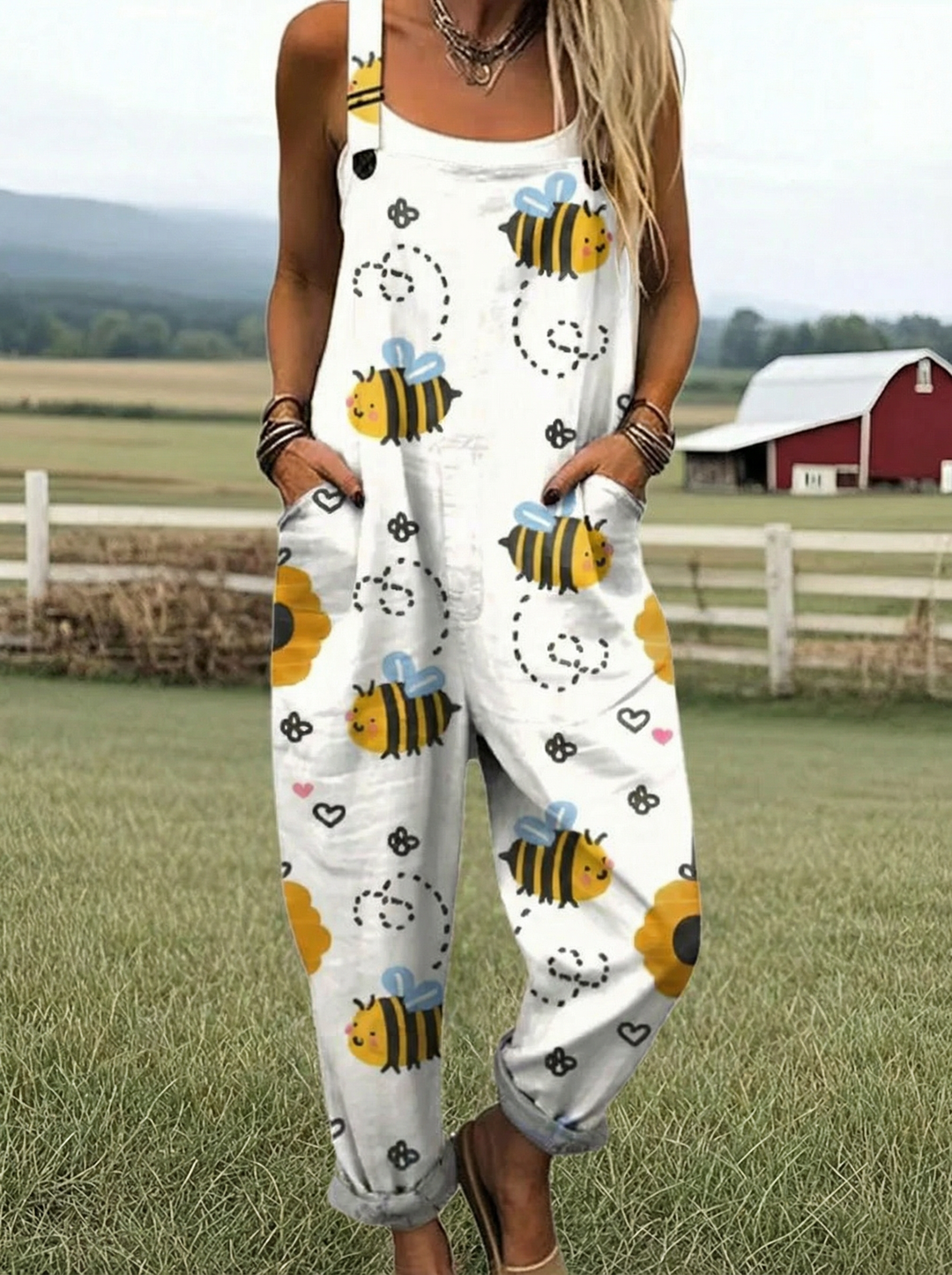 NP™ | Jumpsuit with Trendy Print