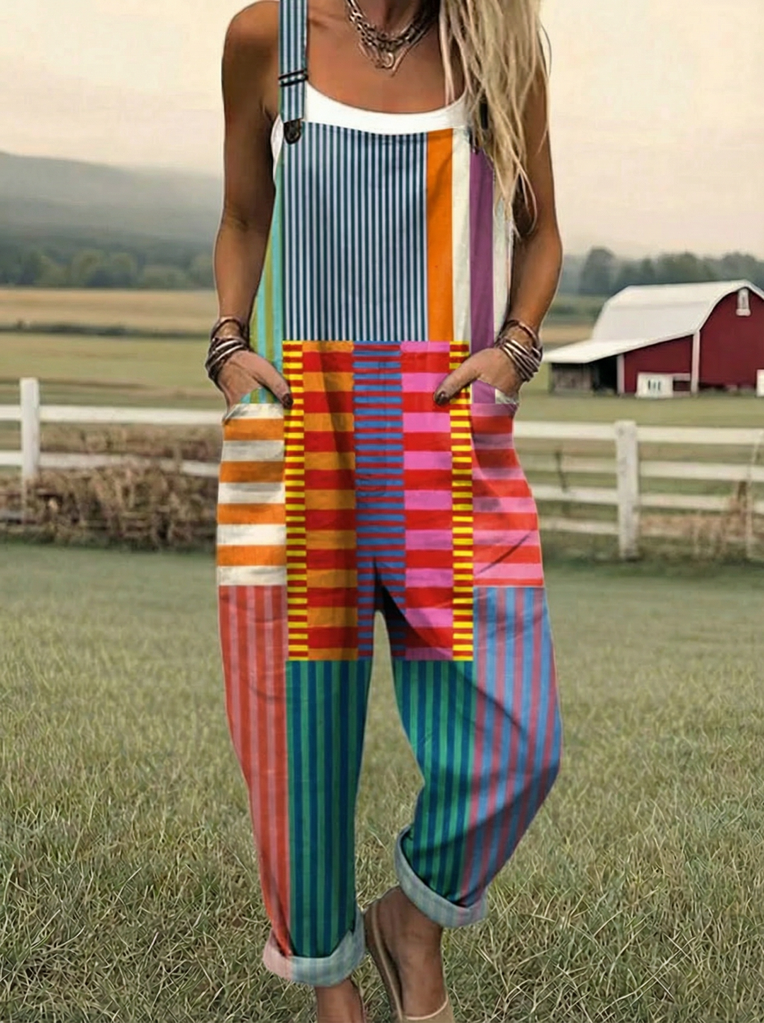 NP™ | Comfortable Wide Garden Jumpsuit