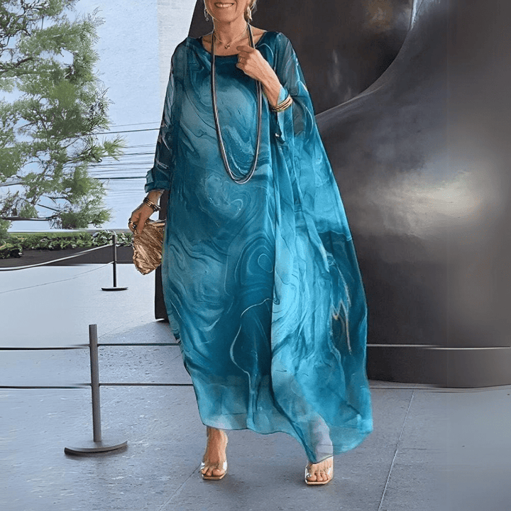 Mariana Slimming Luxe Chiffon Elegance Dress