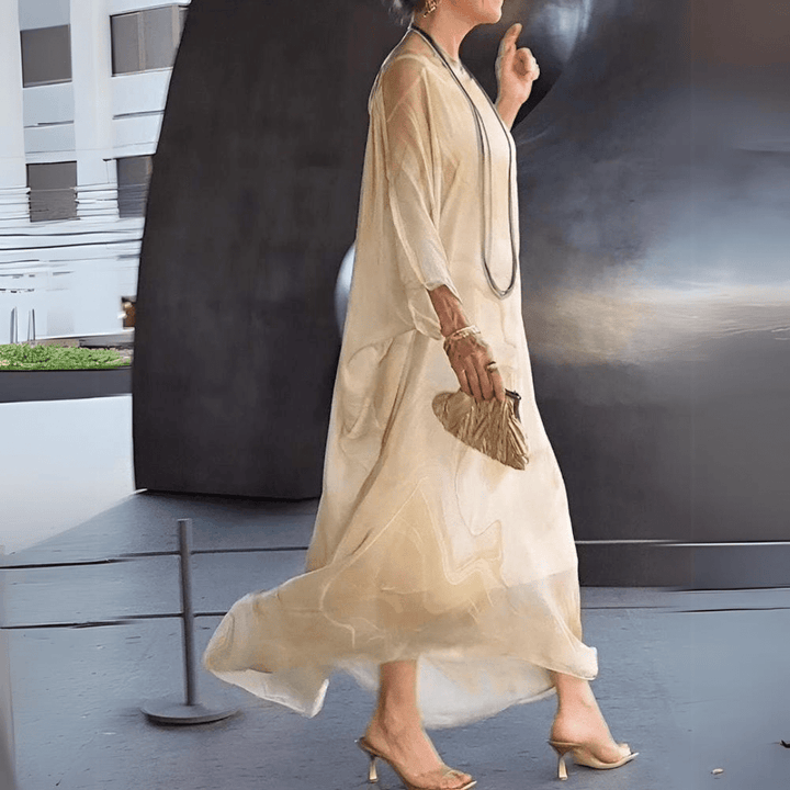 Mariana Slimming Luxe Chiffon Elegance Dress