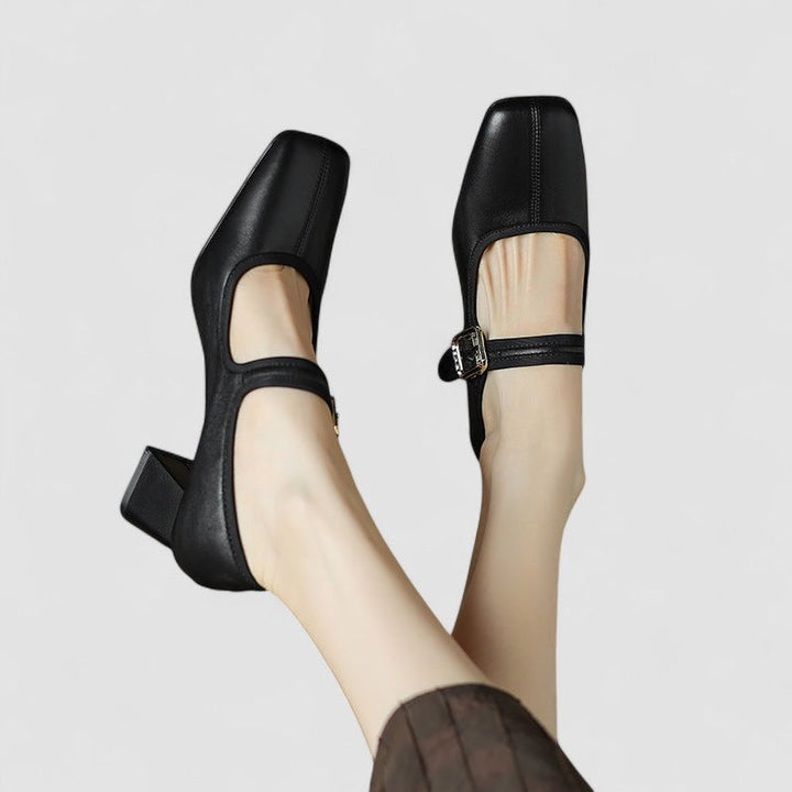 Sophia -  Orthopedic Leather Mary Jane Shoes