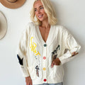 Zoe™ - Embroidered Cardigan