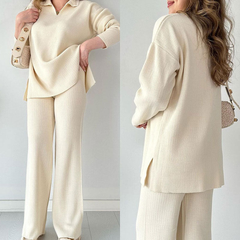 Lily™ - Comfortable V-neck Co-ord Set